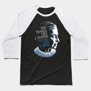 Ruth Bader Ginsburg Baseball T-Shirt